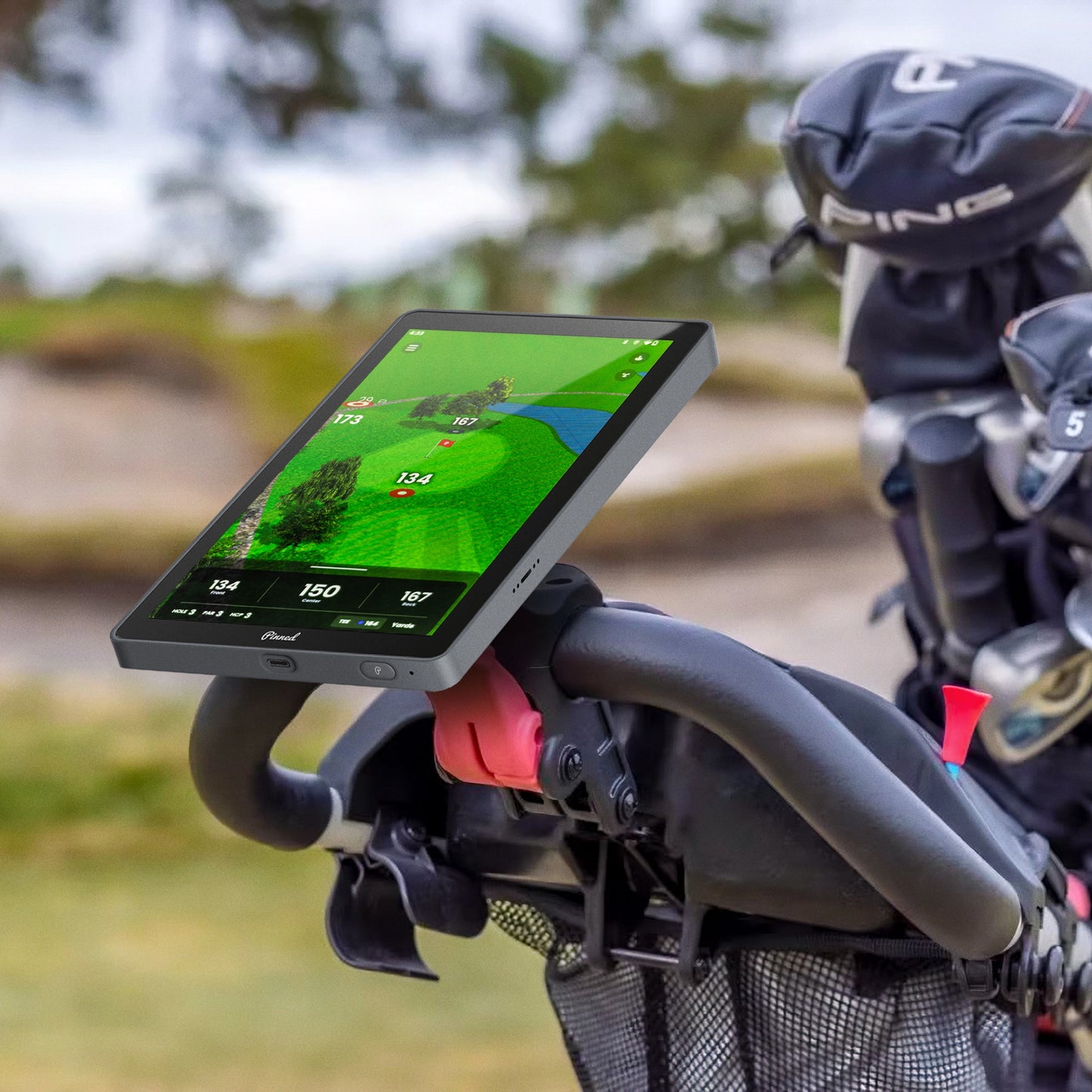 Pinned Golf The Caddie GPS Tablet