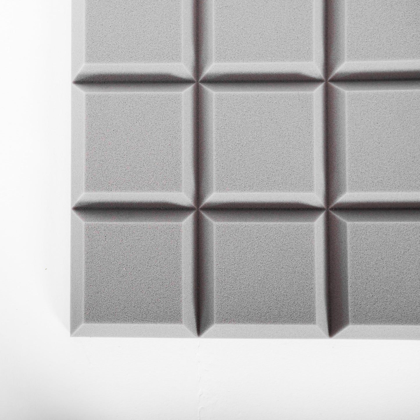 Golf Simulator Diamond Acoustic Wall Tiles (Grey 10pk) (Copy)